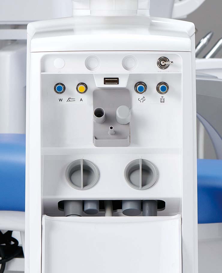 Suction line clean system