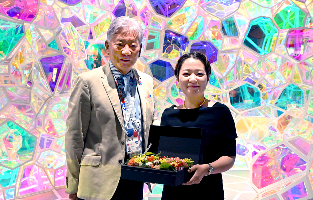 オーナー吉川と山出美弥氏