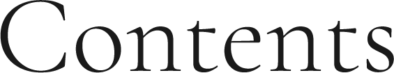 Contents